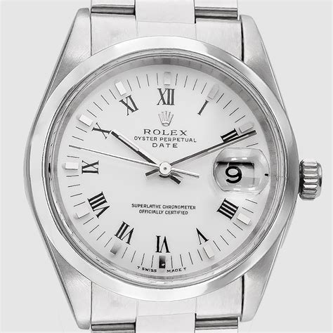 rolex oyster perpetual date 34 silber|Rolex Oyster Perpetual size chart.